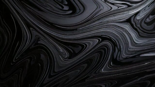 モノクロのマーブル背景フリー素材