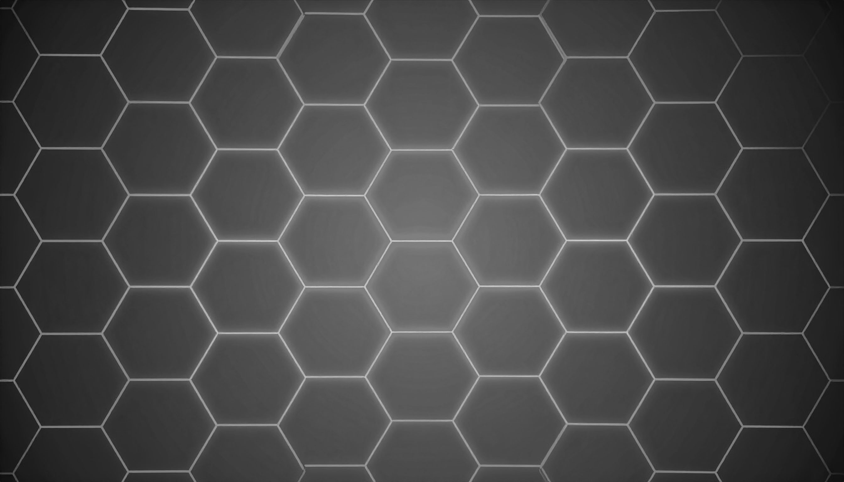 黒とグレーのかっこいい六角形のシンプルな背景画像