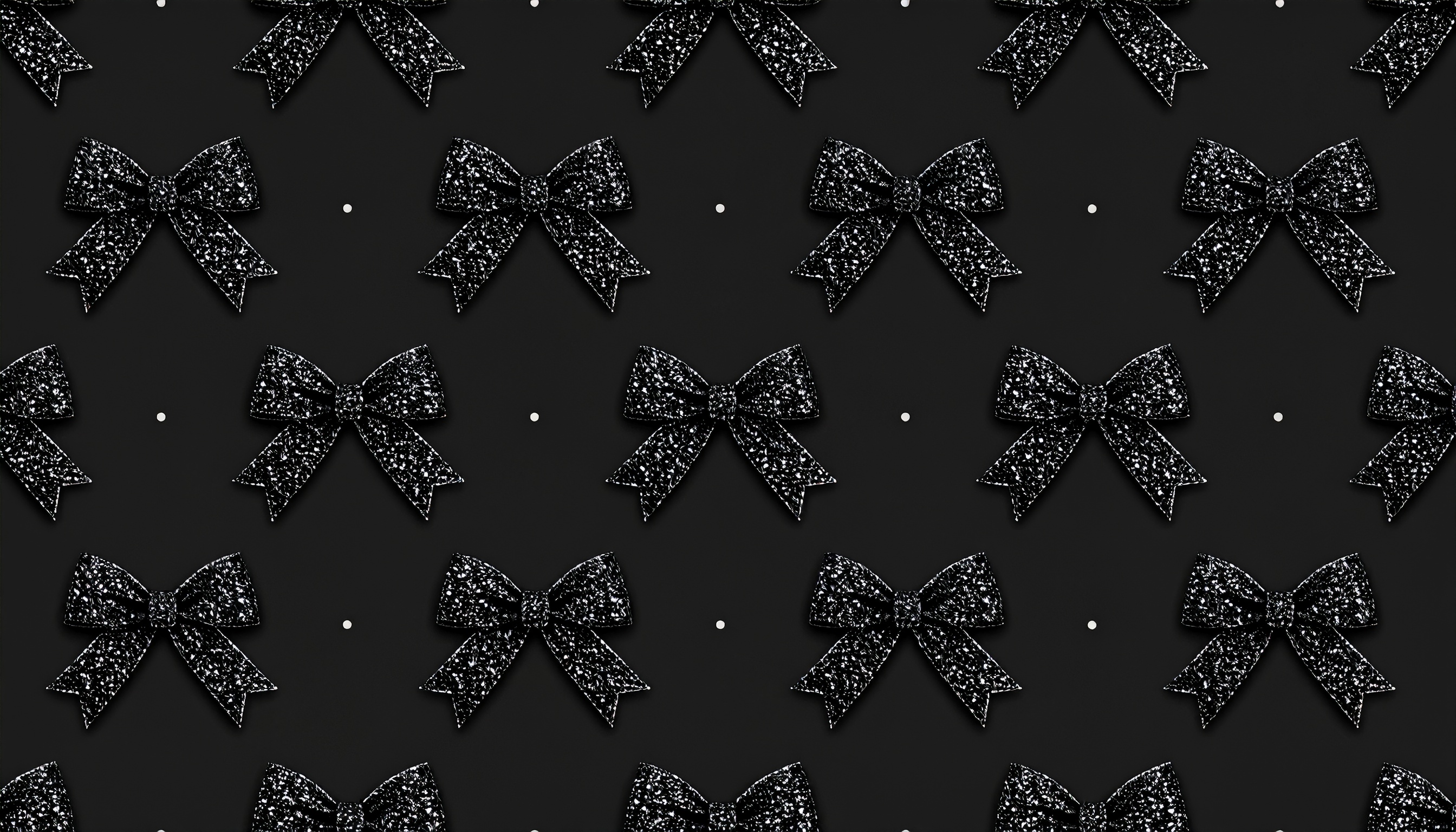 黒のグリッターのリボンの黒色背景画像